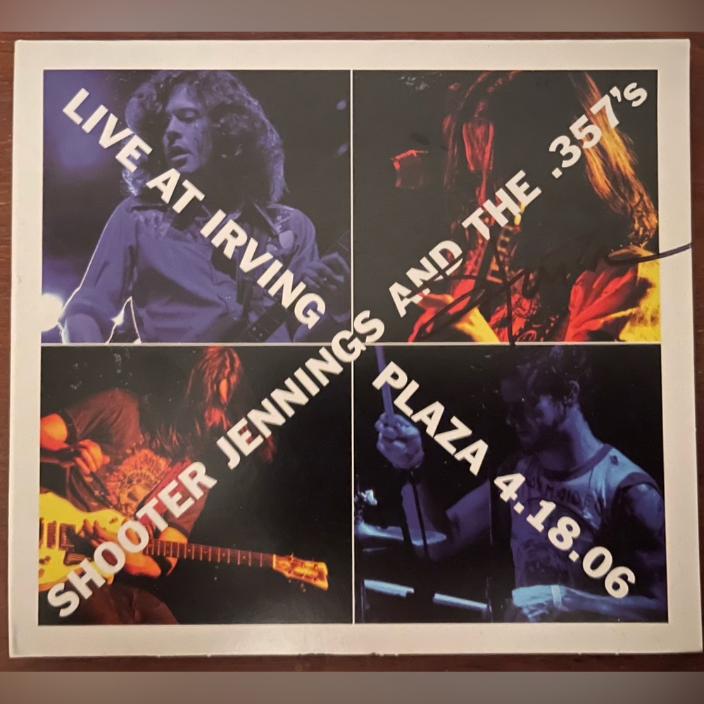 Autographed Shooter Jennings CD